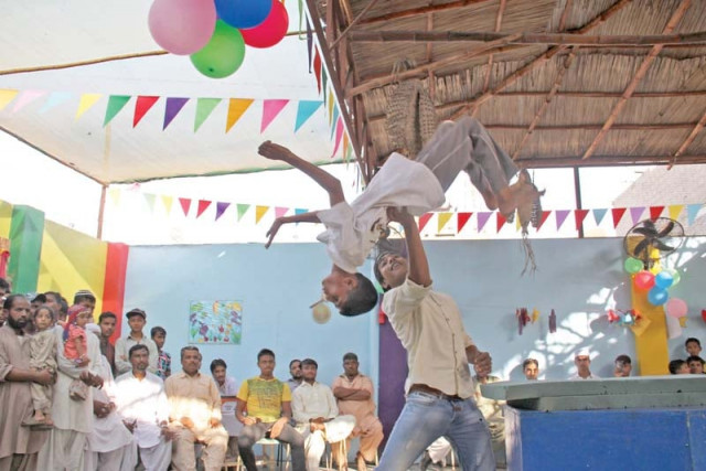 Children of Macchar Colony bedazzle audience with their talent
